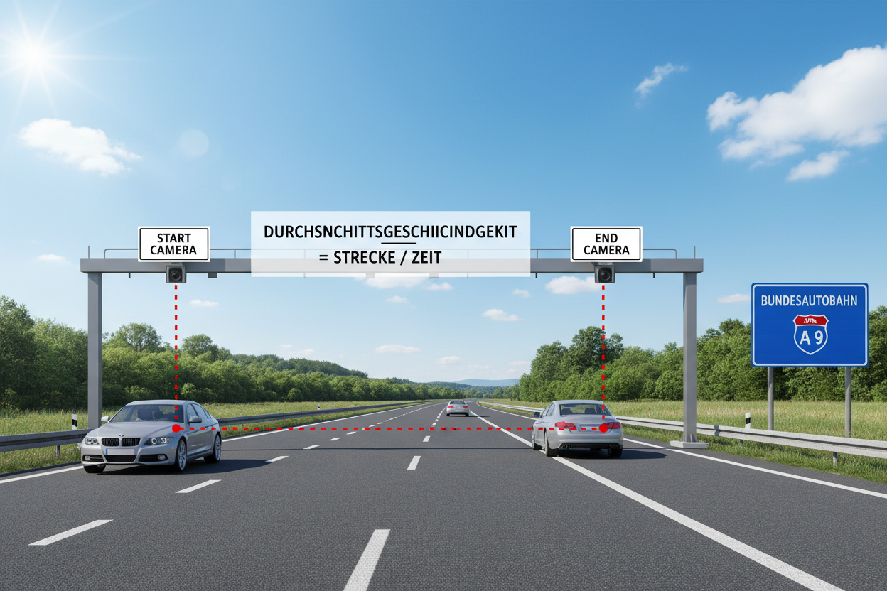 abschnittskontrolle so funktioniert das streckenradar 2025 1