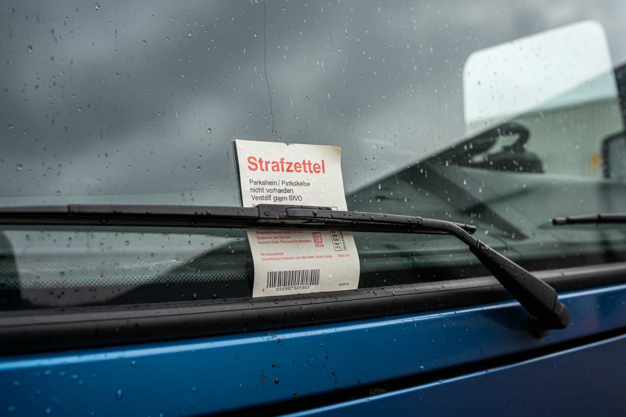 anhaenger parken regeln strafen tipps fuer 2025 2