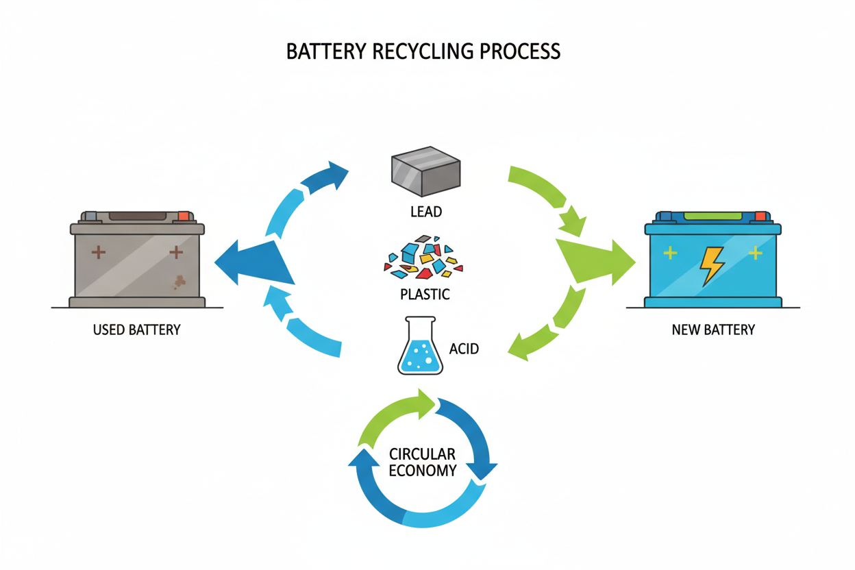 autobatterie entsorgen guide fuer fahranfaenger 2025 2026 2