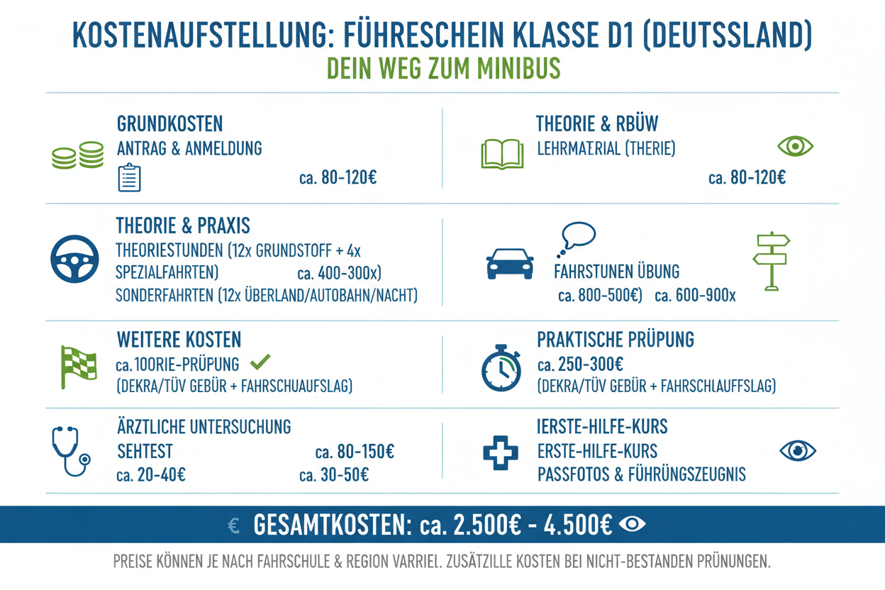 d1 fuehrerschein kosten voraussetzungen fuer 2025 2026 3