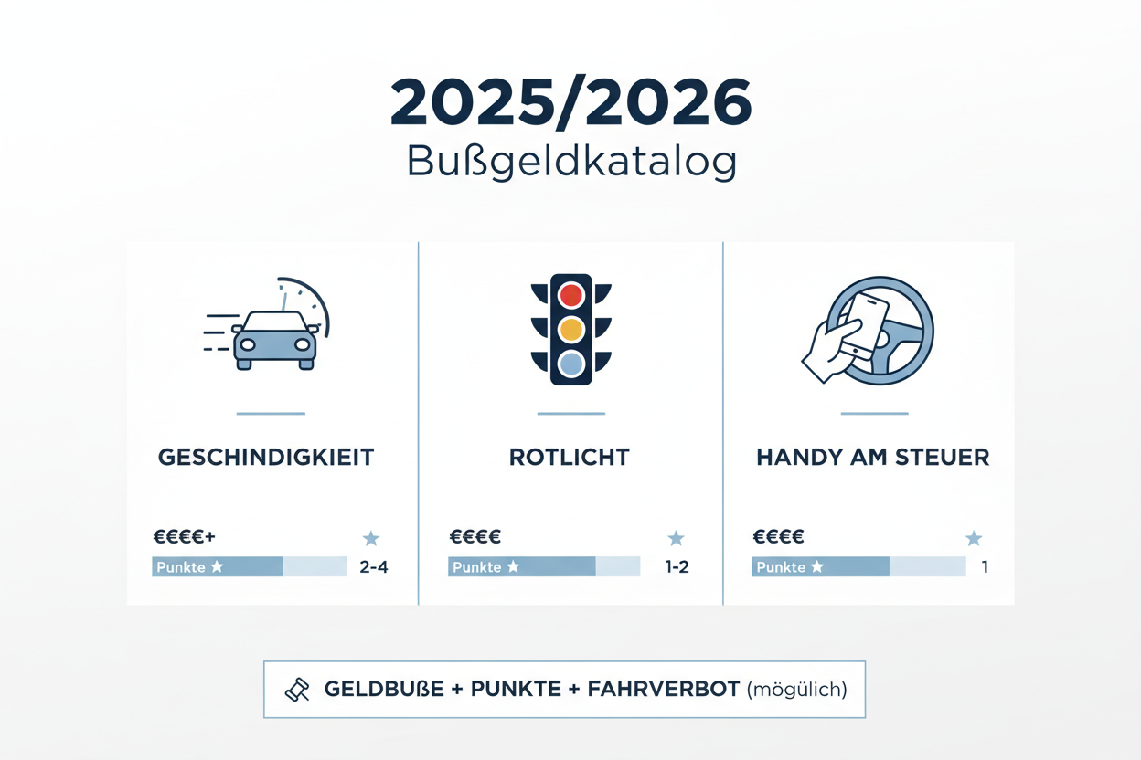 der bussgeldkatalog 2025 2026 ihr wegweiser fuer sicheres fahren in deutschland 1