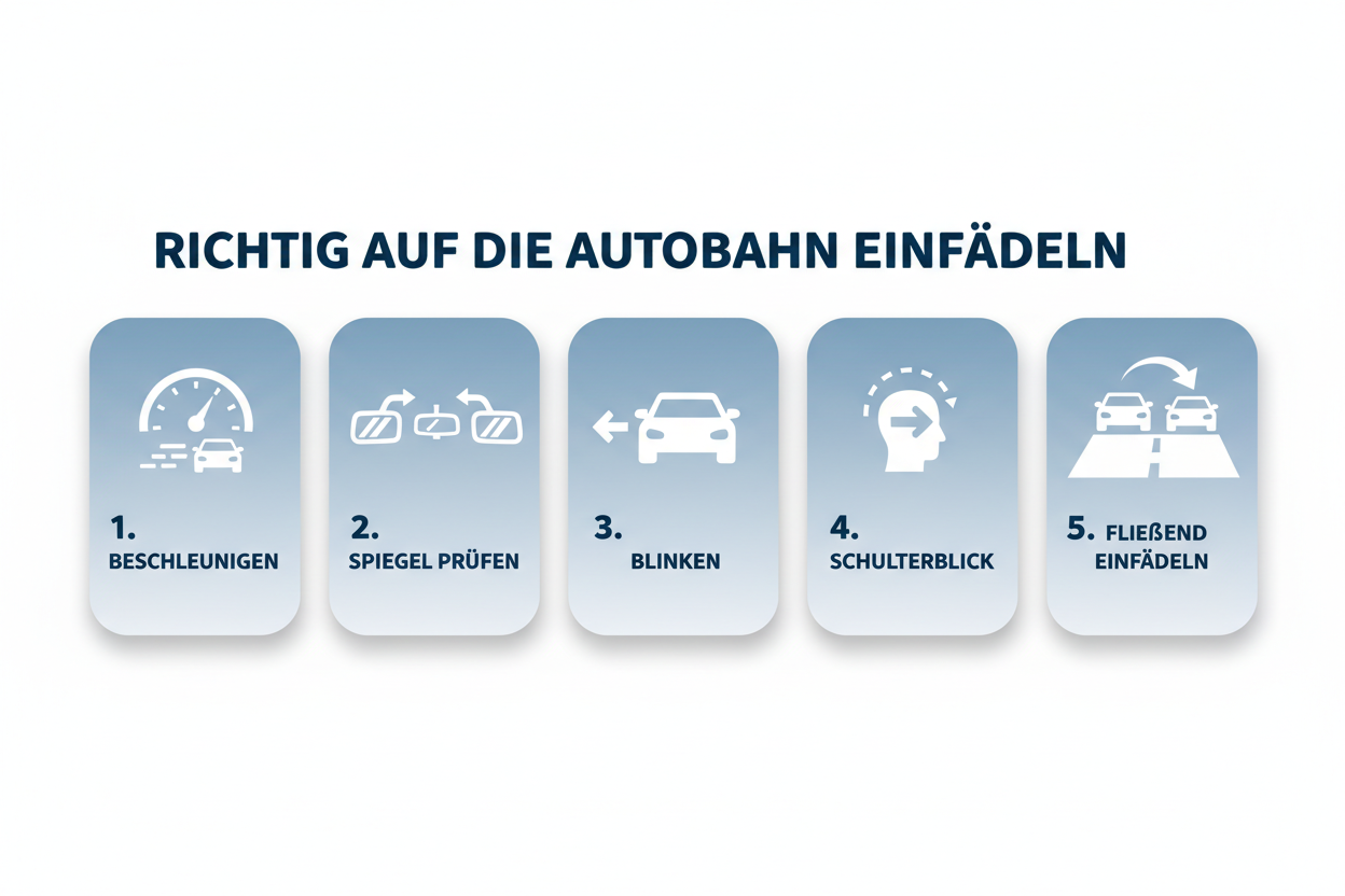 einfaedelungsstreifen richtig auf die autobahn auffahren 2