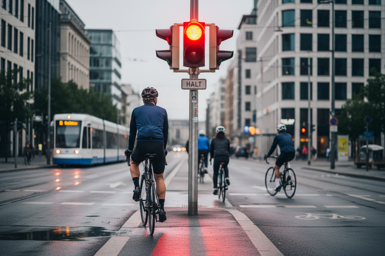fahrrad ueber rote ampel bussgeld strafen 2025 2026 1