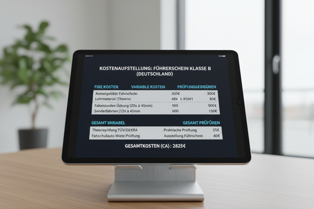 fuehrerschein kosten 2025 2026 was die fahrerlaubnis kostet 2