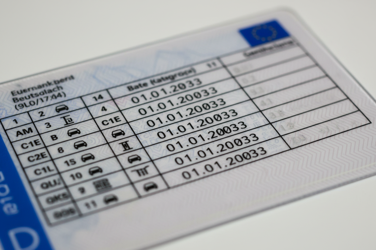 fuehrerschein schluesselzahlen das bedeuten die codes 2025 1