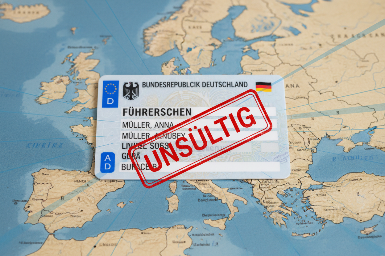 ab wieviel ng ml wird der führerschein entzogen