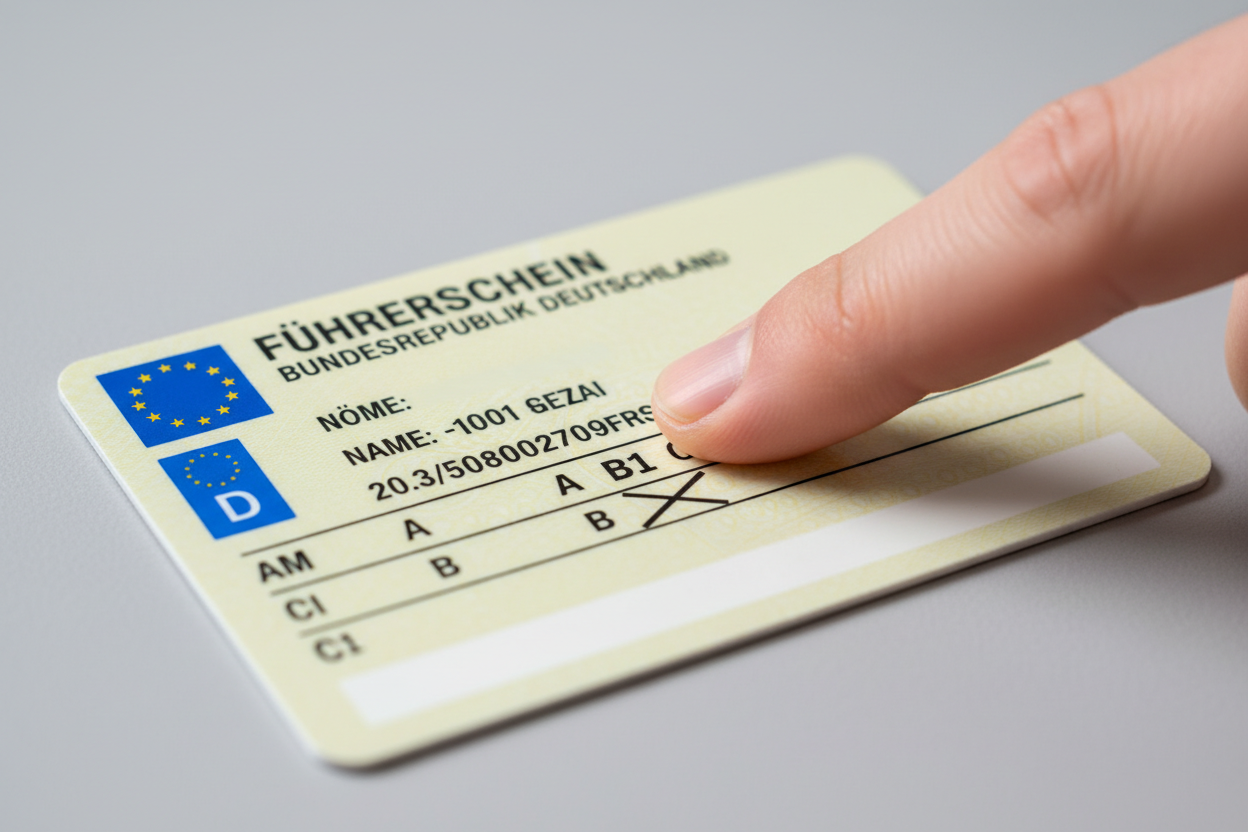 fuehrerscheinklasse b1 das geheimnis des eintrags auf ihrem schein 1