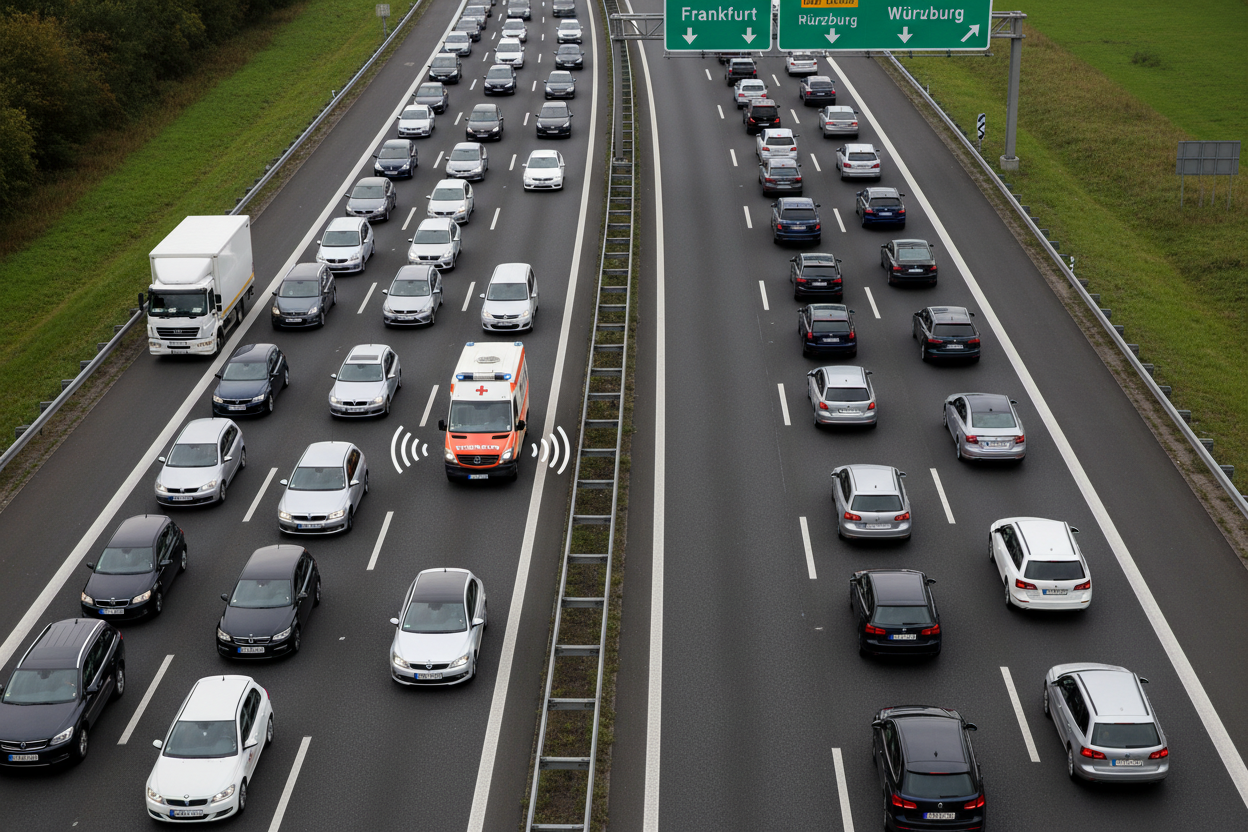 gaffen am unfallort pflichten konsequenzen fuer fahrer 2025 2026 2