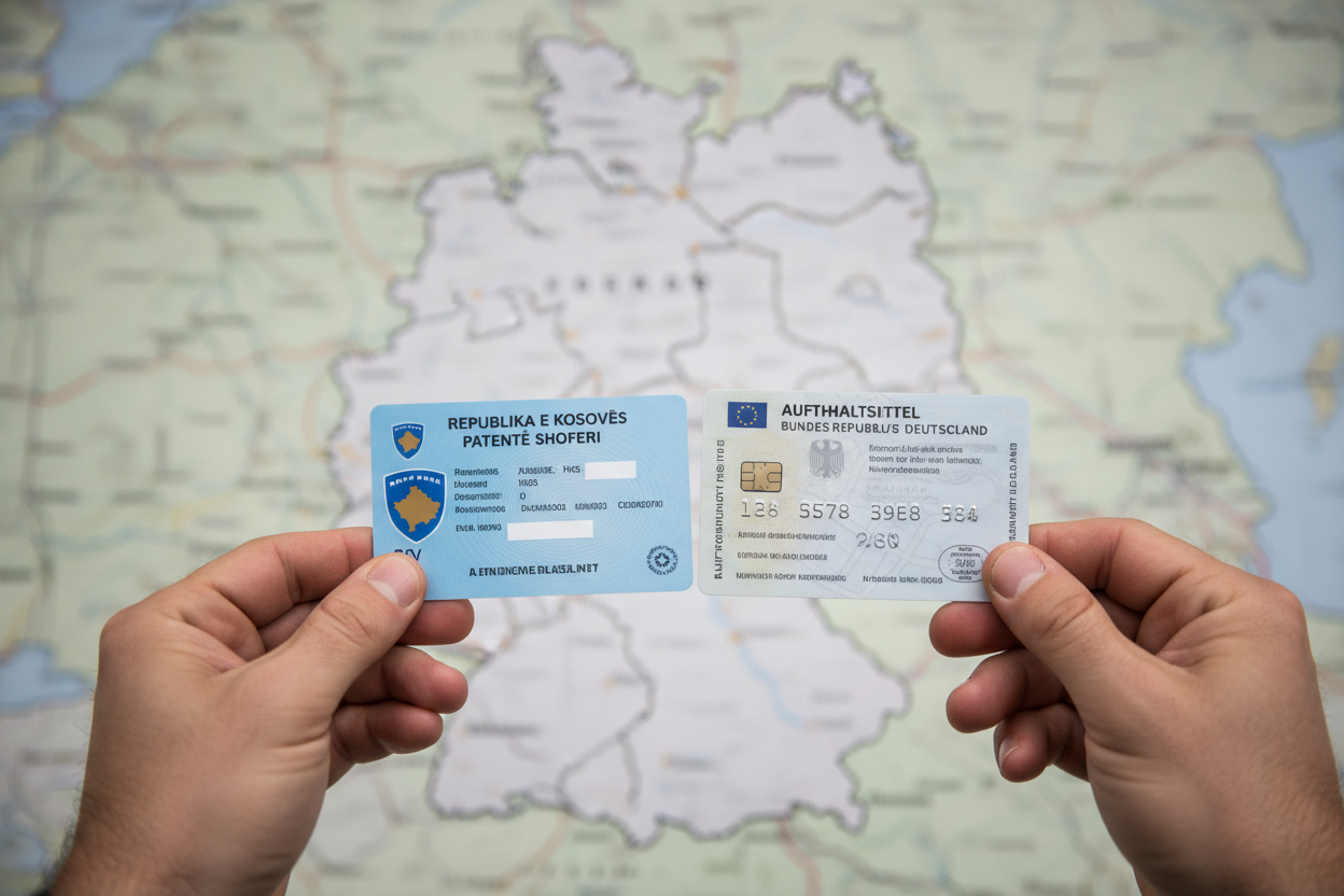 kosovarischer fuehrerschein in deutschland umschreibung 2025 1