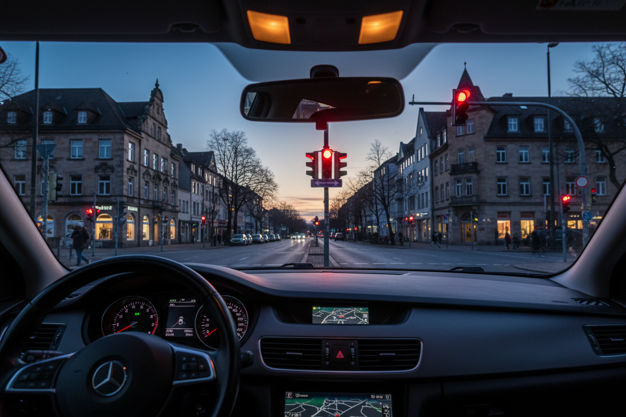 rote ampel ueberfahren 2025 strafen bussgeld folgen 1