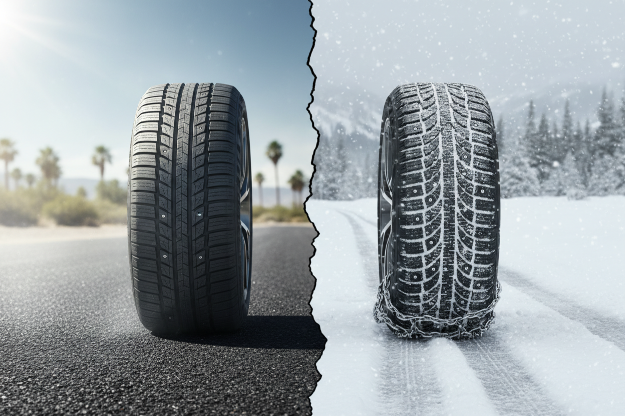 sommerreifen im winter risiken regeln strafen 2025 1