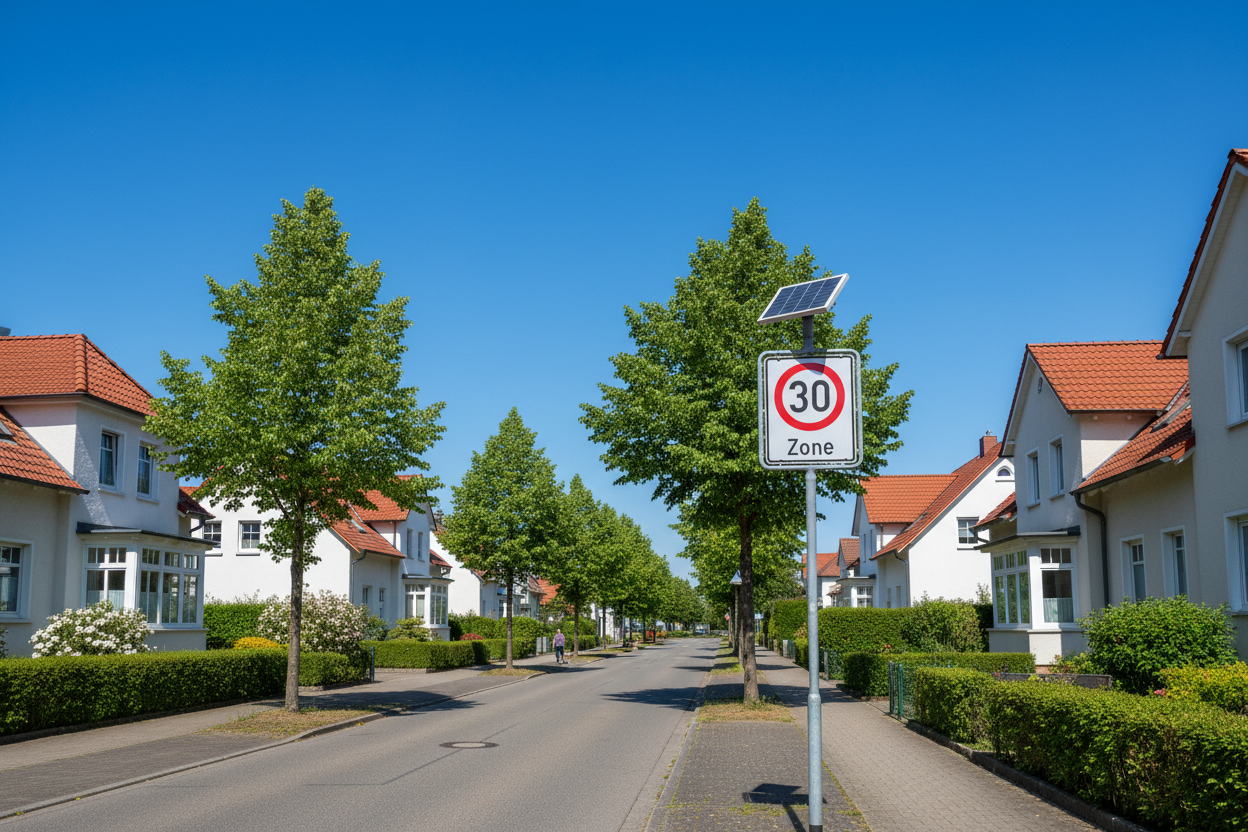 tempo 30 zone regeln bussgelder strafen 2025 2026 1