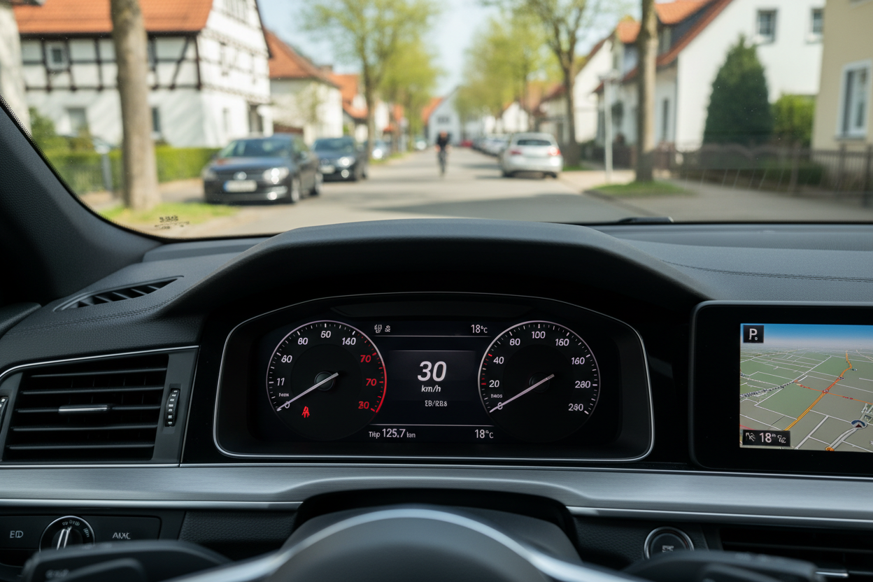 tempo 30 zone regeln bussgelder strafen 2025 2026 2
