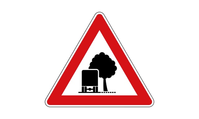 Womit sollten Sie bei diesem Verkehrszeichen rechnen?