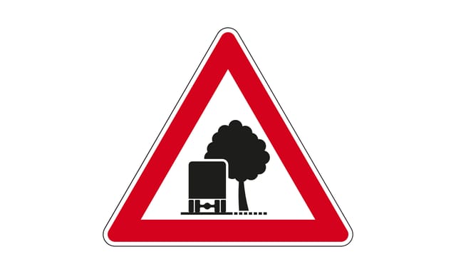 Womit müssen Sie bei diesem Verkehrszeichen rechnen?