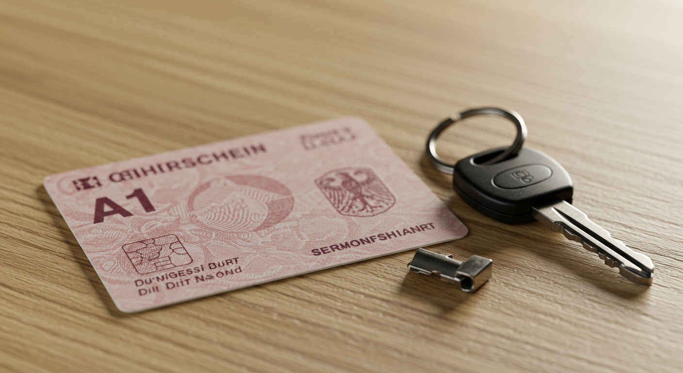 A1-Führerschein in Deutschland: Kosten, Voraussetzungen & Tipps