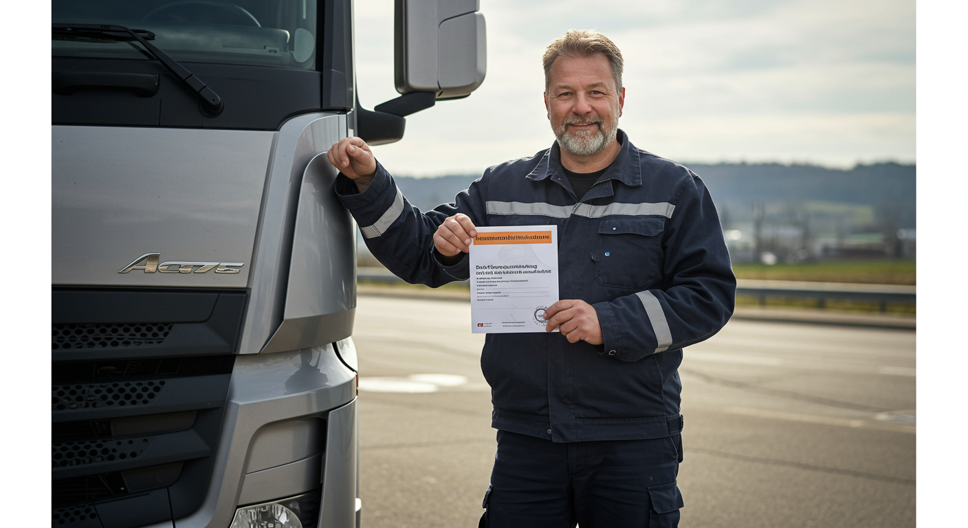 Berufskraftfahrerqualifikation in Deutschland: Ihr Weg zum Erfolg