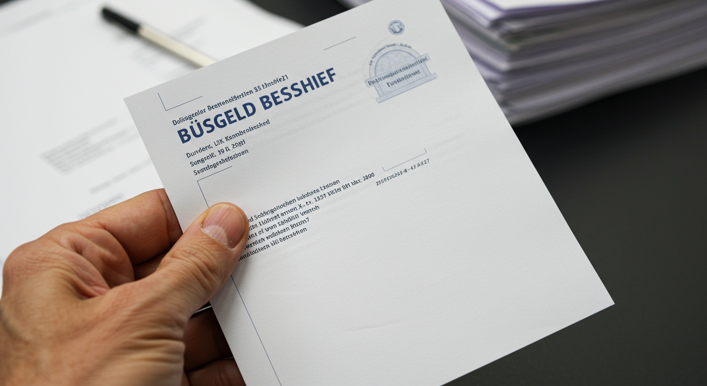 Bußgeldbescheid ohne Unterschrift: Gültigkeit und wichtige Details in Deutschland