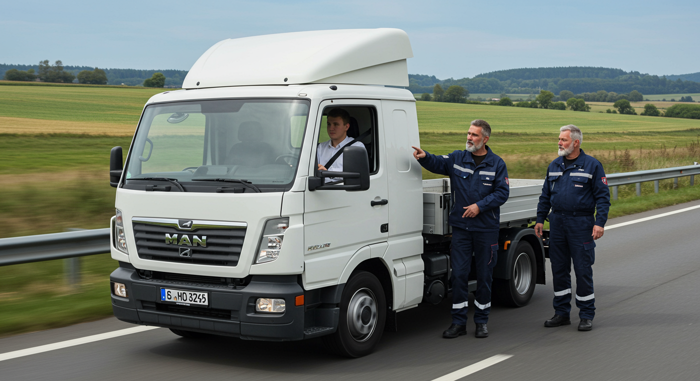C1-Führerschein: Ihr Leitfaden für leichte Lkw in Deutschland