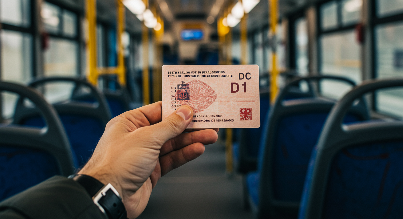 D1 Führerschein: Ihr Weg zum Busfahren in Deutschland
