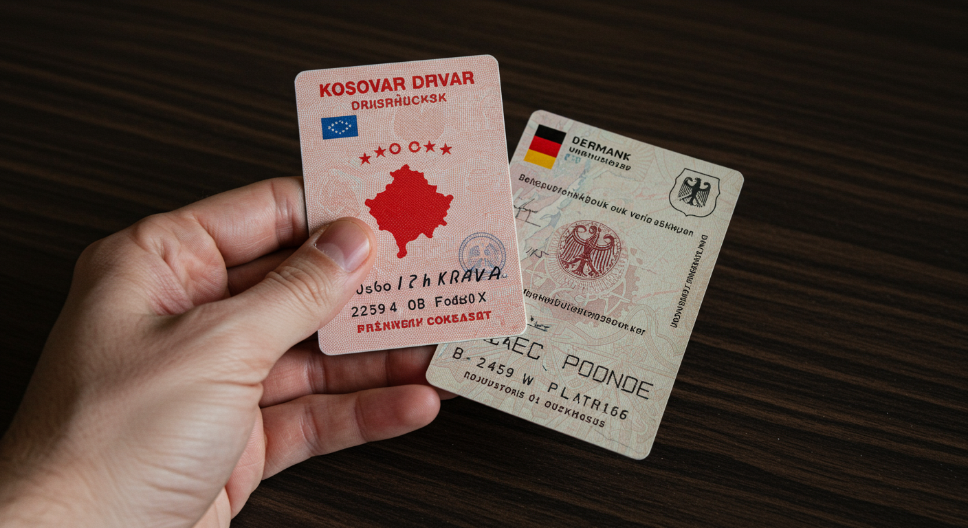 Kosovarischer Führerschein: Gültigkeit & Umschreibung in Deutschland