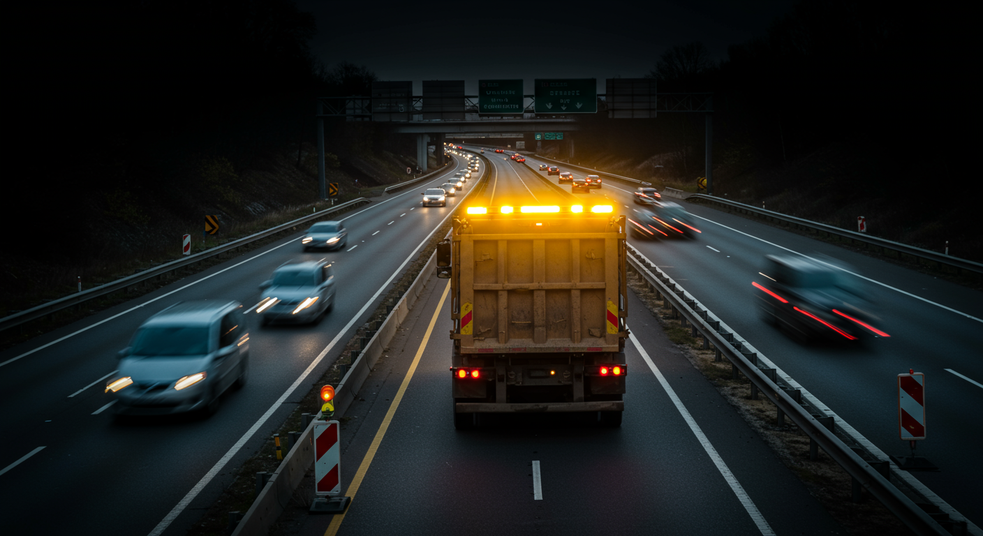 Blaulicht und Gelblicht: Verkehrsregeln, Sonderrechte und Bußgelder verstehen