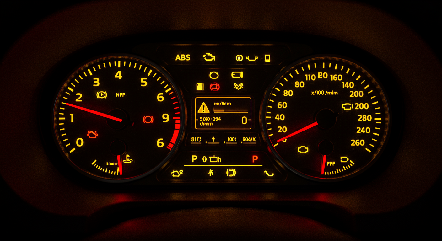 Kontrollleuchten im Auto: Was bedeuten die Signale im Armaturenbrett?