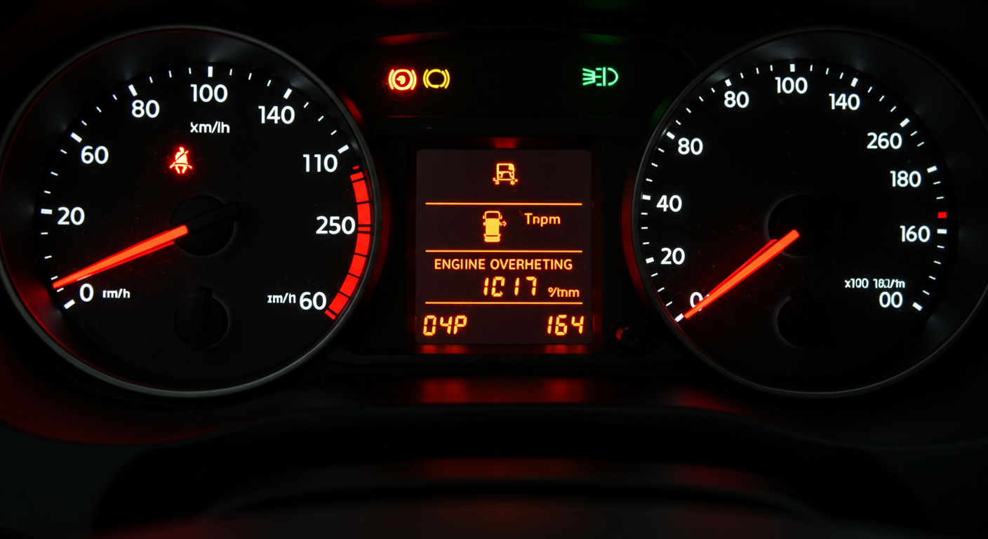 Kühlmittel-Kontrollleuchte: Was tun bei Warnsignalen im Auto?