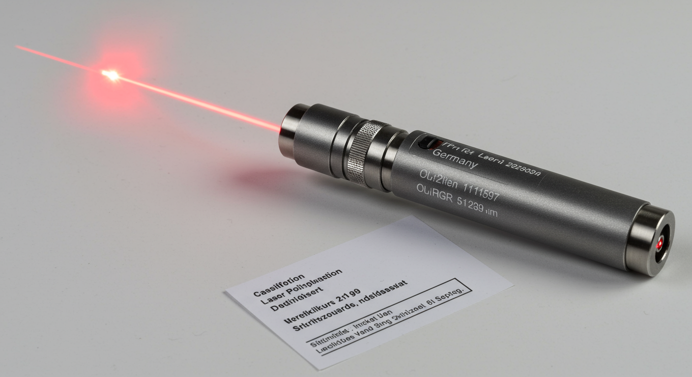 Laserpointer: Was ist in Deutschland erlaubt und verboten?