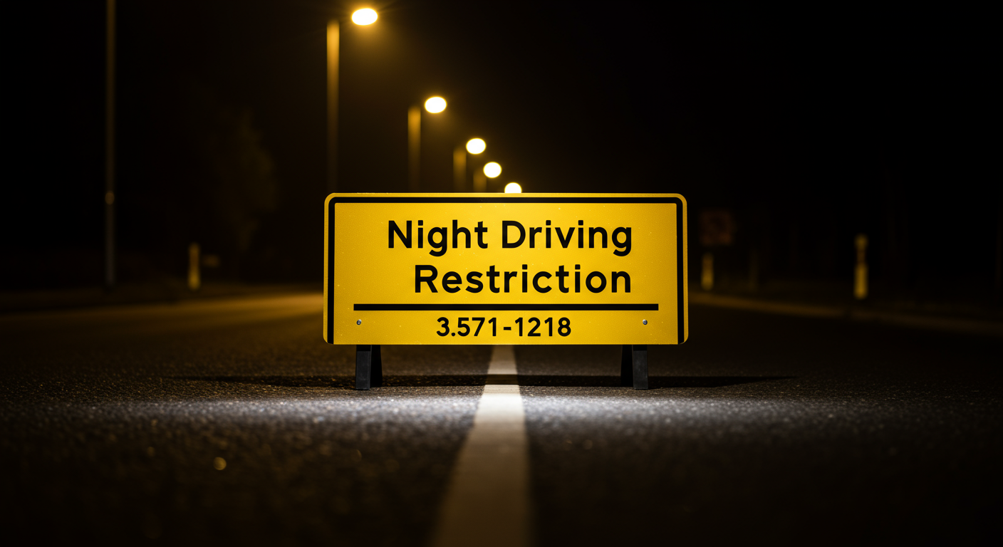 Nachtfahrverbot für Lkw: Regeln, Ausnahmen und Strafen in Deutschland