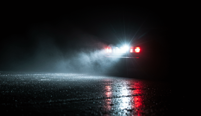 emphasizing the white reverse light