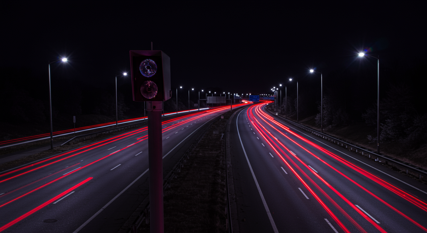 Schwarzlichtblitzer: Unsichtbare Überwachung im Straßenverkehr