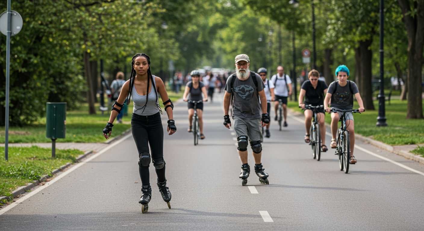 Sport und Spiel im Straßenverkehr: Was die StVO vorschreibt