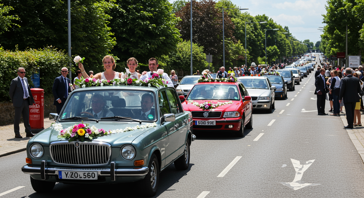 verkehrsregeln fuer hochzeitskonvois was ist erlaubt 68d5c0ee73a00