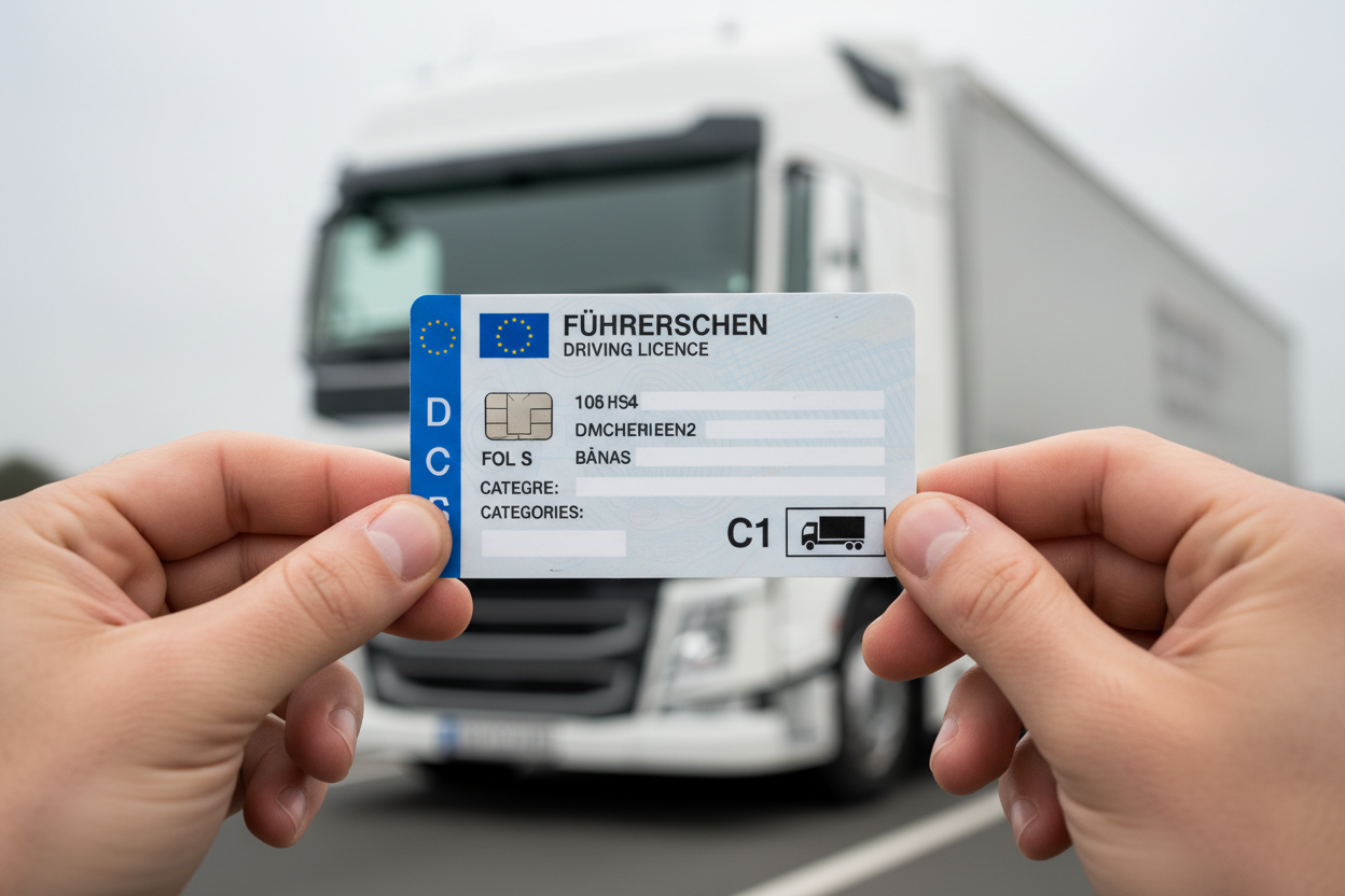 Führerschein C1 und C1E: Der komplette Leitfaden 2025