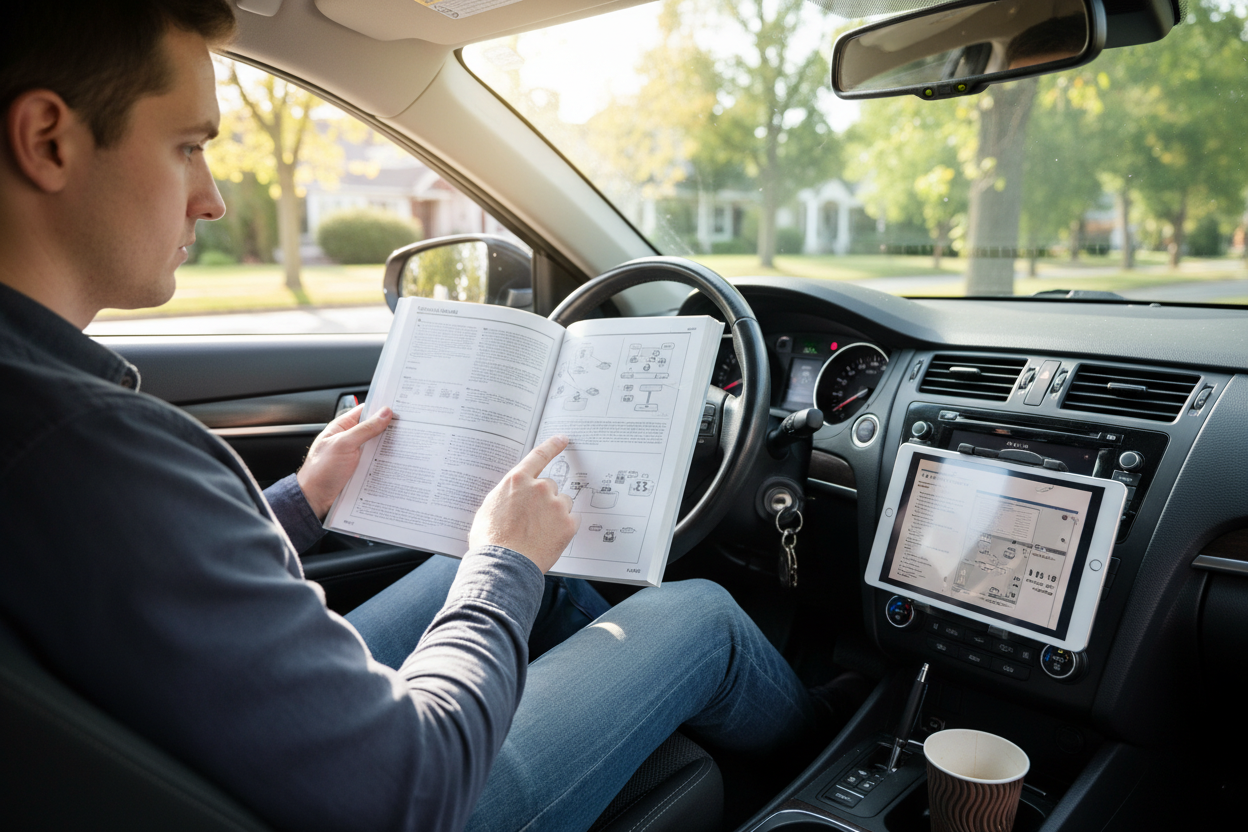 Kontrollleuchten im Auto: Bedeutung der Symbole & Farben