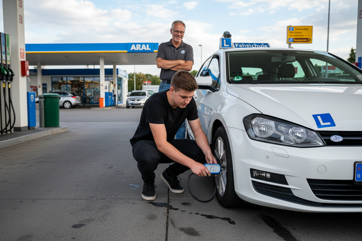 RDKS: Alles zum Reifendruckkontrollsystem für Fahrschüler